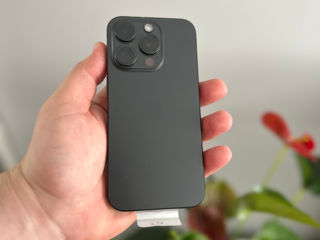 Vind iPhone 15 Pro 256Gb Black Titanium / Nou / Neactivat / Garantie 1 An foto 3
