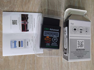 Сканер elm327 / bluetooth / obd2 / v 1.5 / pic18f25k80 ... foto 2