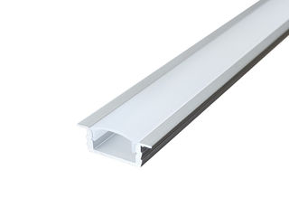 Лед профиль алюминиевый,Led profile pentru banda led aluminium,2m,3m,врезной,накладной,угловой. foto 3