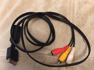 AV кабель для Playstation 1,2,3. тюльпаны - 80Lei