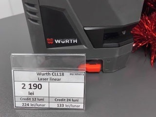 Laser linear Wurth CLL18, pret- 2190 lei