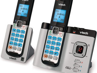 Vtech Ds6621-2 Dect 6.0 Expandable Cordless Phone With Bluetooth Connect To Cell And Answering 2h foto 1