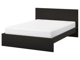 Pat modern cu saltea IKEA Malm 160x200 - Livrare în toată Moldova! Credit 0% foto 4