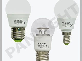 Светодиодные лампы, энергосберегающие, освещение led в Молдове, panlight, лампы, эконом лампы foto 1