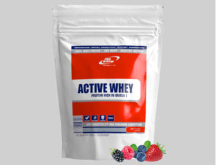 Proteină din zer, Active Whey, 400 g, Berry Punch foto 1
