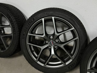 Jante Borbet R19 + Anveloe iarnă Michelin 225/45 R19 foto 5