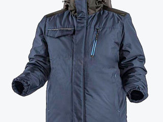 Куртки рабочие, куртка зимняя с капюшоном, hoegert, спецодежда, зимняя рабочая одежда, hogert foto 1