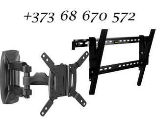 Instalam televizoare pe perete. Suport TV Noi.Подставка для tv. Кронштейн Тв. Установка ТВ. Suport foto 7