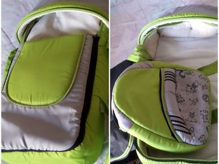 Переноска для малыша и сумка-рюкзак для мамы foto 3