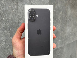 iPhone 16 Black 128Gb Sigilat + Garantie 1 An!