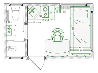 Residential module office/home specifically for IT specialists foto 7