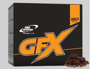 Gainer GFX Gold Edition, 15plicurix30g, Ciocolată