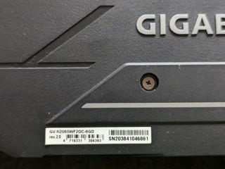 Gigabyte Nvidia GeForce RTX 2060 Windforce OC 6 GB (rev. 2.0) foto 5