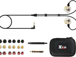 In-Ear Monitors, Dual Balanced-Armature Drivers / профессиональные арматурные наушники foto 3