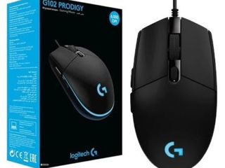 Logitech Gaming Mouse G102 LIGHTSYNC RGB,  8000 dpi, Onboard memory мышка - Livrare / Pick-up foto 8