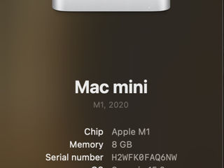 Apple Mac mini M1/8GB/512GB 2020 foto 2