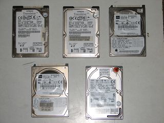 Продам для ремонта HDD 2.5" Sata 640GB (полурабочие), HDD 2.5" 250GB с бэдами