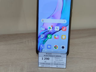 Xiaomi Redmi Note 9   3 /64 Gb     1290 lei