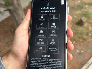 ulefone armor 22 16/128gb nou! Rugged Night vision!