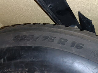 Продам комплект дисков с зимней резиной 225/75 R16 foto 2