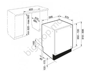 Masina de spalat vase incorporabilă Franke FDW 613 E6P.. foto 2