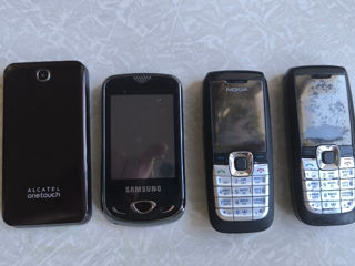 Samsung, Alcatel, Nokia