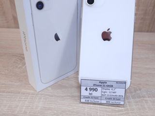 Apple iPhone 11 64GB, 4990 lei
