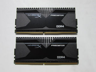 DDR4 8GB (2*4gb) 2666Mhz HyperX Predator foto 2