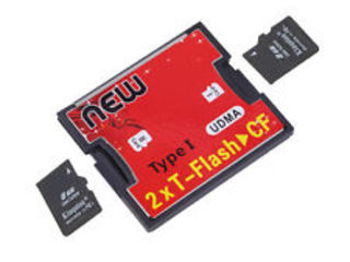 Переходник, адаптер CF Card Type Compact F - Micro SD foto 2