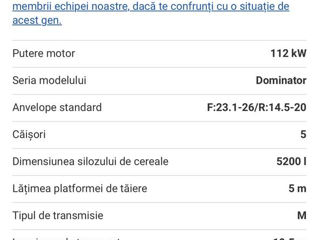 Claas Dominator 96 foto 10