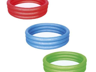 Piscină gonflabilă pentru copii 122х25 cm, 140 L, 3 culori, 2+ foto 0