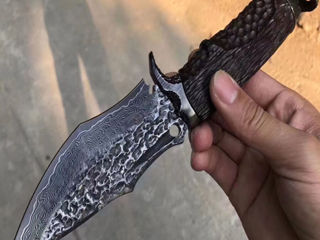 Охотничьи ножи ручной работы из дамасской стали. foto 8