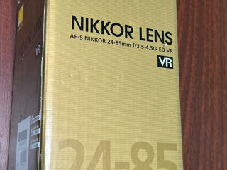 Nikkor  Lens AF-S nikkor 24-85mm f/3.5-4.5G ED VR