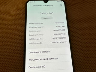 Samsung Galaxy A40 black 64gb foto 3