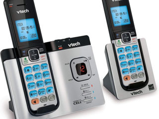 Vtech Ds6621-2 Dect 6.0 Expandable Cordless Phone With Bluetooth Connect To Cell And Answering 2h foto 2