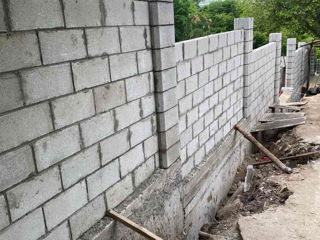 Lucrări de zidărie și betonare