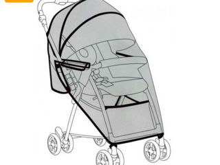 Дождевики на коляску Mima xari, Stokke и Joie foto 3