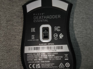 Продаю игровую мышку RAZER DEATHADDER ESSENTIAL(Б/у) foto 2