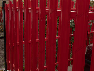 Оцинкованный Штакетный забор толщиной 0,65 мм от производителя! GarduriMD foto 8
