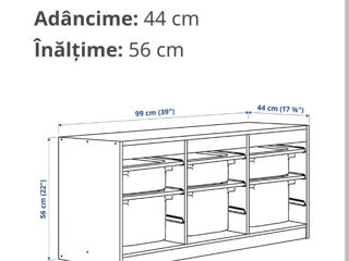 IKEA -Oferta !!! Set măsuță +2 scaunele Latt, Mammut, set Depozitare jucării Trofast.. foto 8