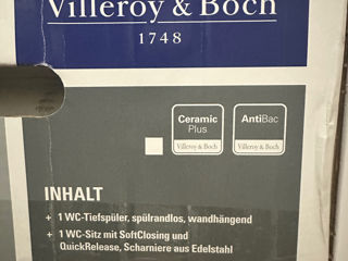 Wc suspendat villeroy & boch subway 3.0 universo foto 3