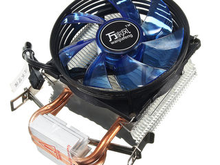 LED CPU cooler Fan Heatsink for Socket LGA1151/1550/1156/1555/LGA775 AMD AM3/AM2/FM2/754/939 foto 5