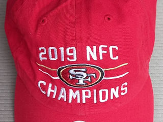 San Francisco 49ers NFC Champions 2019 Adjustable Hat Cap NFL Red 47 foto 2