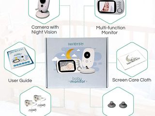 Lullaby Bay Video Baby Monitor with Camera foto 3