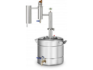 Самогонный аппарат (дистиллятор) Народный Нью, бак на 20 литров