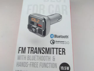 Немецкий Audio Bluetooth FM transmiter(модулятор) foto 2