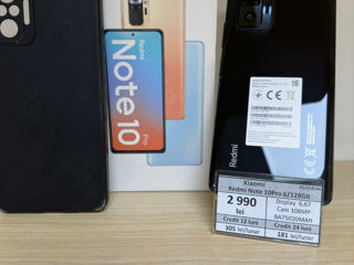 Xiaomi Redmi Note 10 Pro 128gb. Pretul 2690 lei