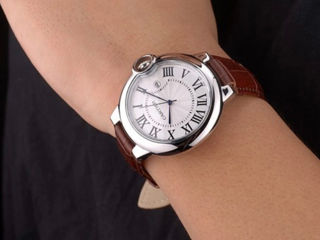 Ceas Quartz Cartier cu sticla saphir