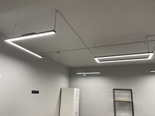 Corpuri de iluminat led liniare, panlight, corp Iluminat LED office, iluminat cu led-uri interior foto 12