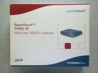 Продаю модем Thomson Speedtouch 546[i] v6 Multi-User ADSL 2+ Gateway foto 3